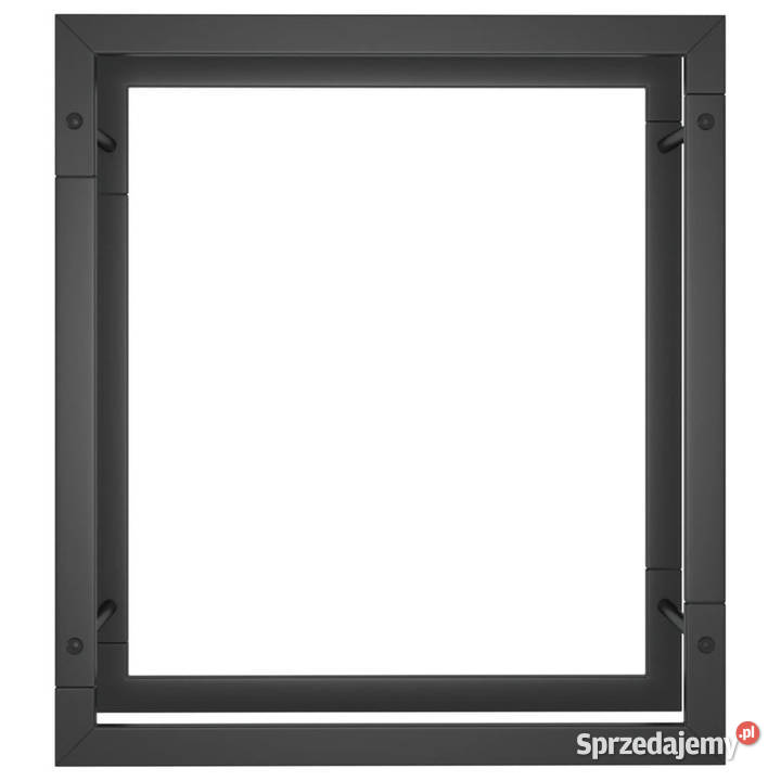 Stojak na drewno matowy czarny 50x28x56 stalowy Warszawa