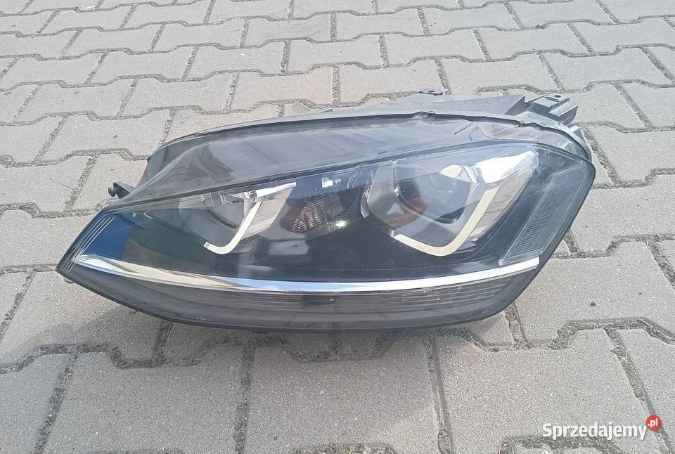 VW Golf VII Bixenon reflektor lampa lewy przód wielkopolskie Przeźmierowo
