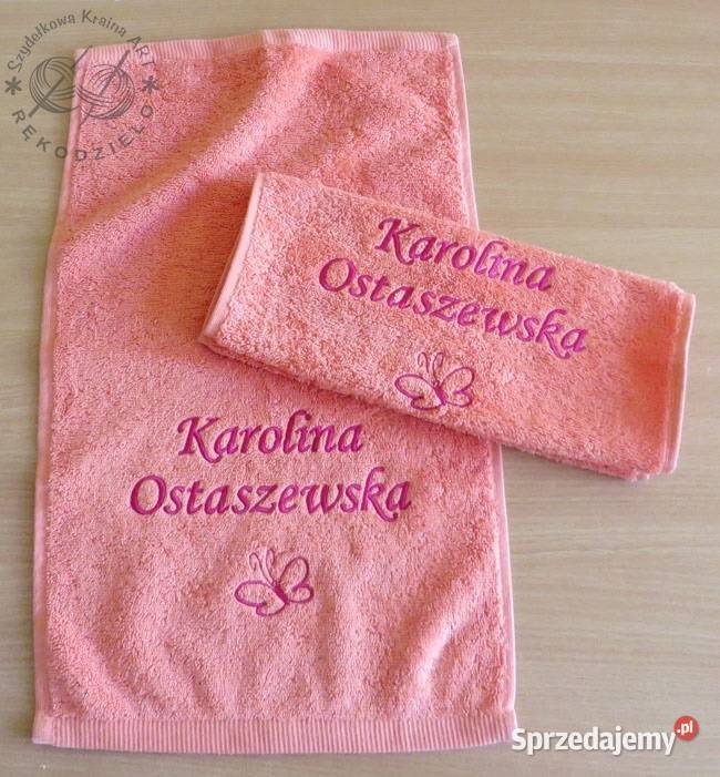 Prezent na WIELKANOC ZAJĄCZKA ręcznik z imię Toruń