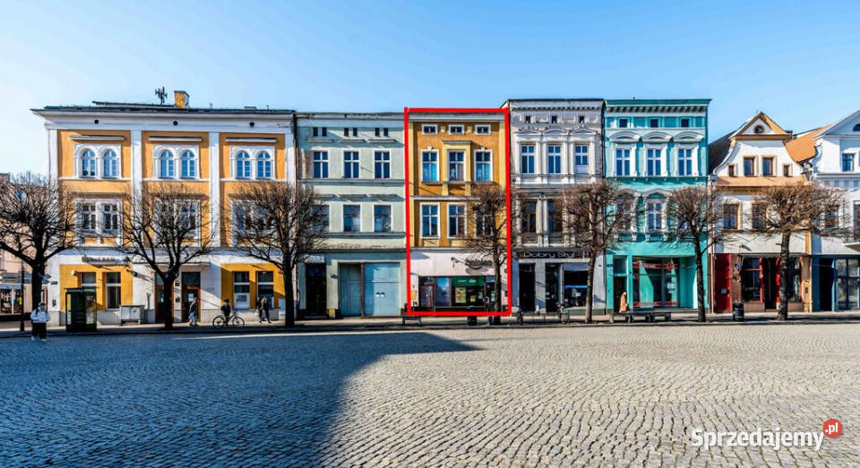 Kamienica na leszczyńskim rynku 2 piętra Leszno