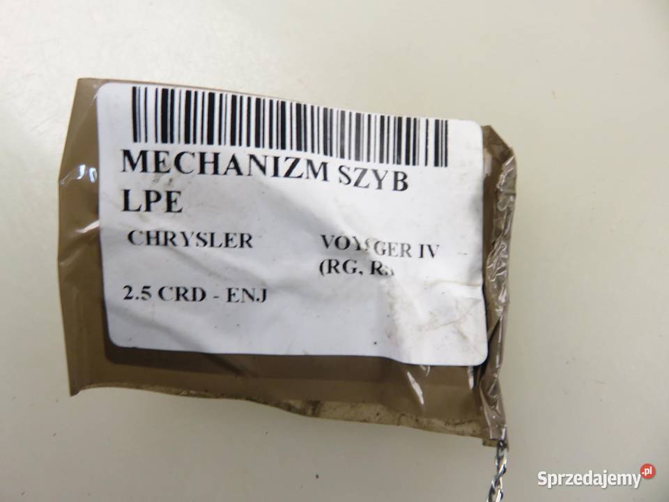 PODNOŚNIK SZYBY LEWY PRZEDNI CHRYSLER VOYAGER IV