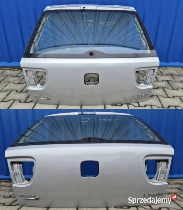 GOŁA KLAPA BAGAŻNIKA Z SZYBĄ SEAT LEON I 1 L57N Działoszyce sprzedam