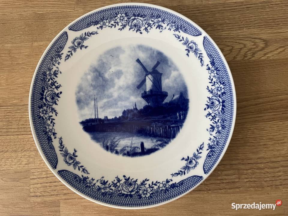 Jacob Van Ruisdael porcelanowy talerz Kahla