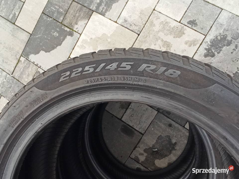 22545R18 Pirelli zimowe 45 Samochodowe małopolskie Nowy Sącz