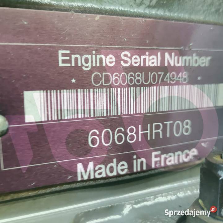 Silnik John Deere 6068 R534123 0011643430 Claas Wilkowo