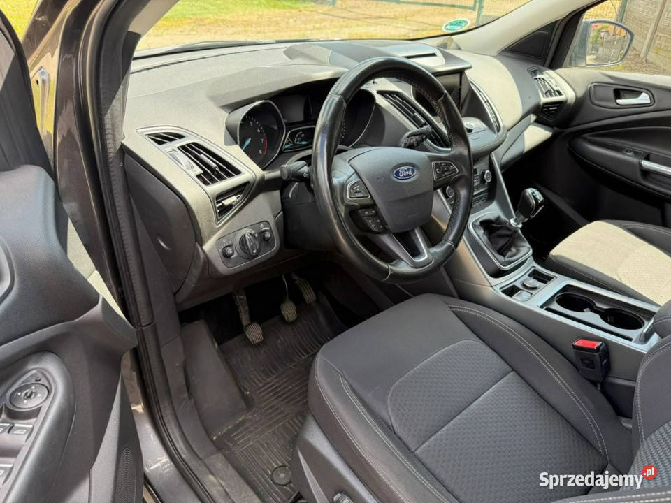 Ford Kuga opłacony serwisowany zadbany II 2012 ogranicznik prędkości Poniec