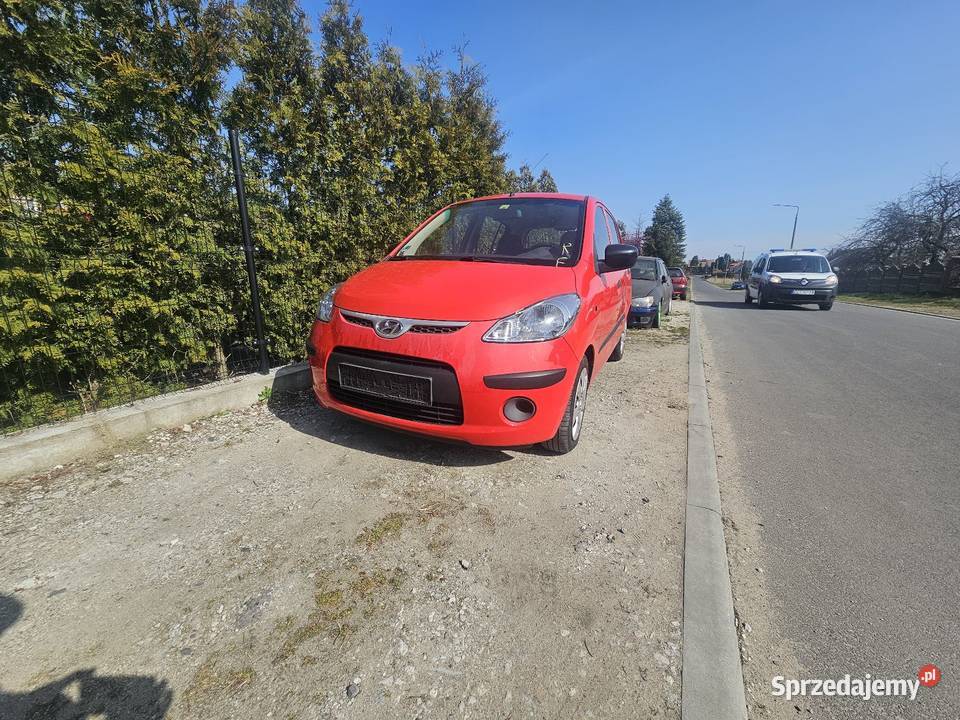 Hyundai i10 2009r 11 Klimatyzacja sprowadzony kujawsko-pomorskie Lipno