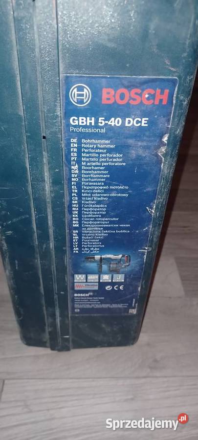 Bosch młot udarowy obrotowy gbh540 dbc dolnośląskie