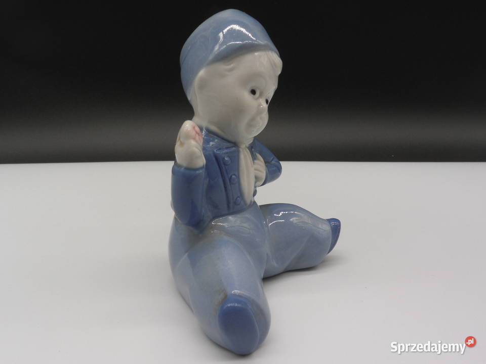 Lippelsdorf Porcelanowa figurka chłopca z Raszków