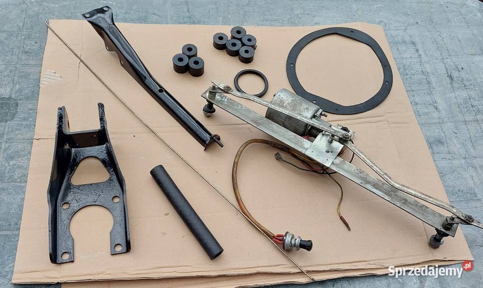 Silnik mech wycieraczek wspornik moc linki Piaski