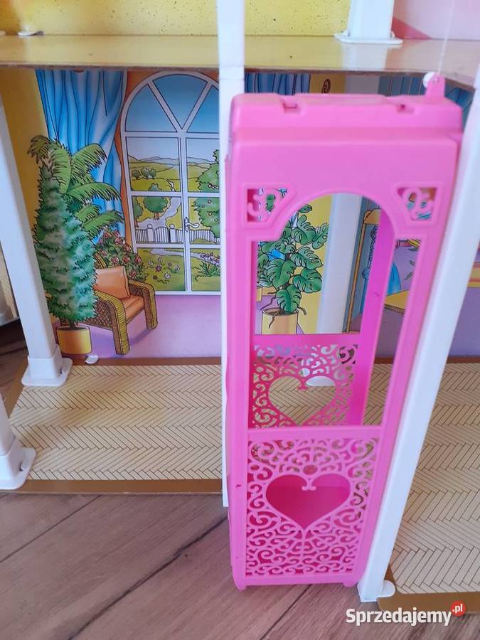 Stary domek barbie lata 8090 lalki i mebelki lubuskie sprzedam