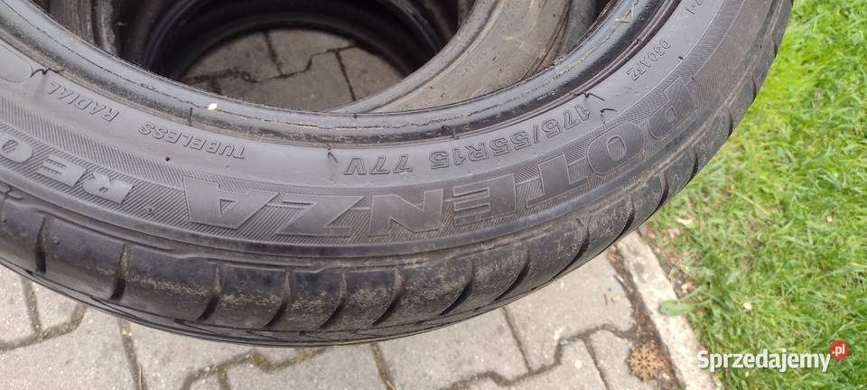 4 opony letnie 1755515 brigestoneładne tanio Samochodowe