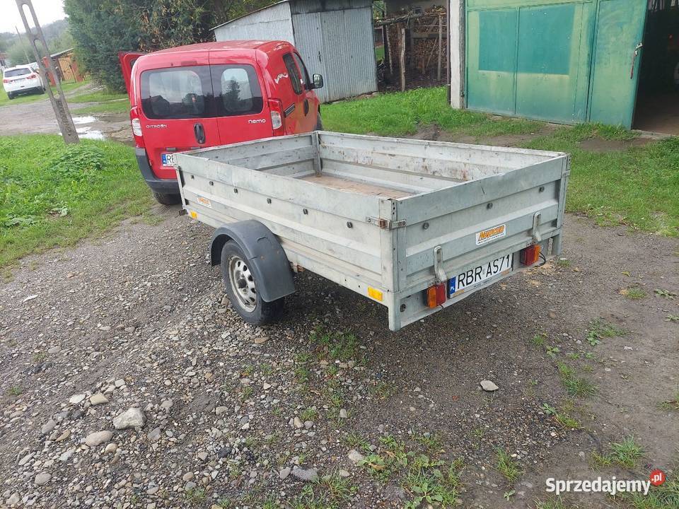 Przyczepka samochodowa 750 kiper resory Blizne