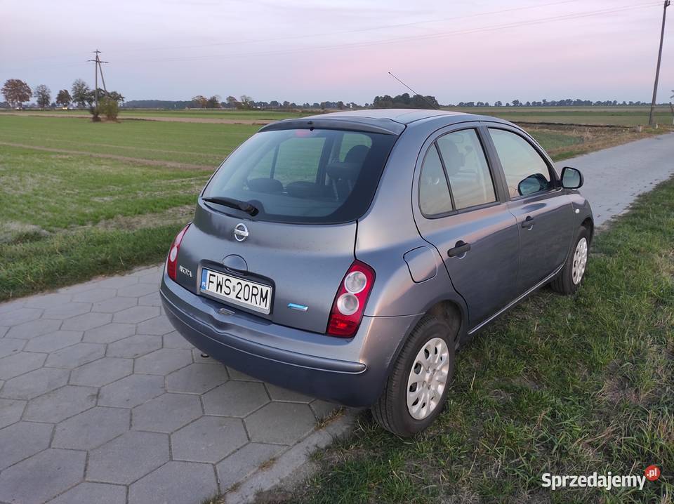 Nissan Micra 2010 r 12 Benzyna 4/5 Leszno