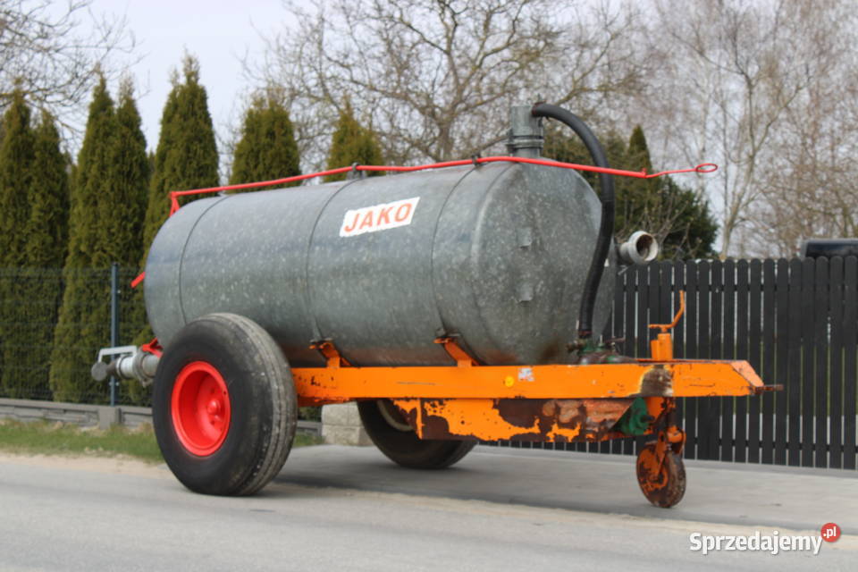 Beczkowóz JAKO 4000L Wóz asenizacyjny Beczka