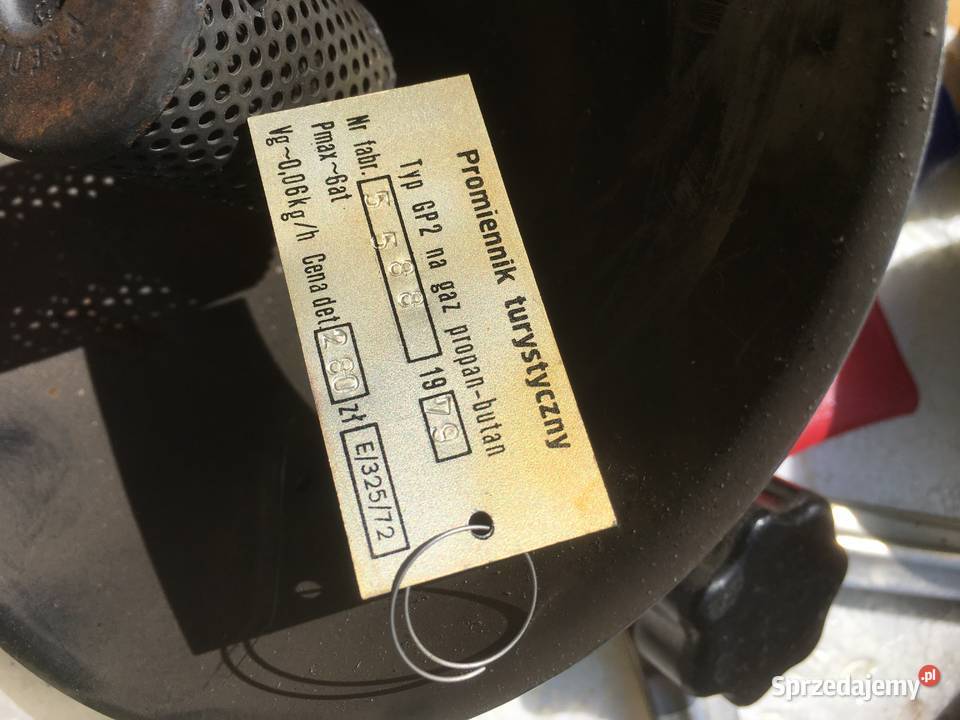 turystyczny zestaw na gaz propan butan Kraków sprzedam