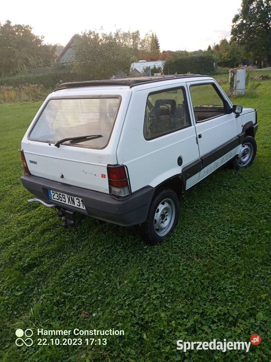 Fiat Panda I 4x4 Kultowy oldtimer cabrio jedyny Karpacz