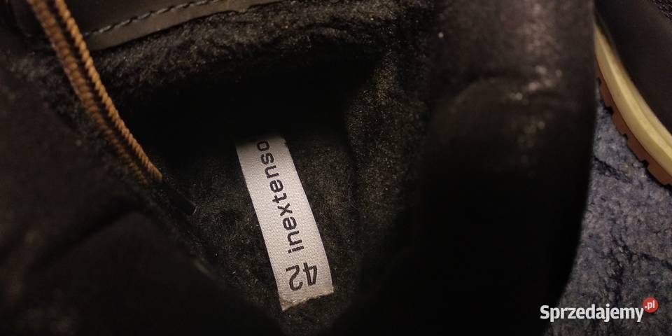 Buty zimowe Inextenso nowe Rozmiar 42 czarny Snopków