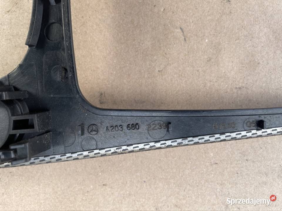 Dekor konsoli popielniczka panel Mercedes c w203 Szczecin