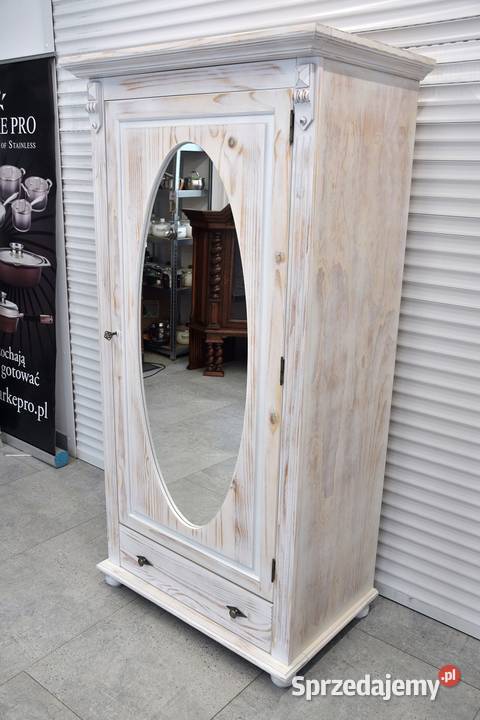 szafa z lustrem z drewna sosnowego nowa Olsztyn sprzedam