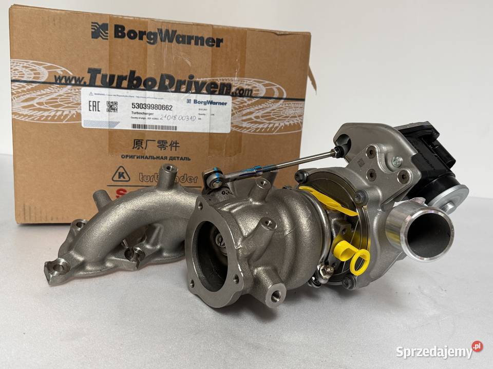 Turbosprężarka BorgWarner KKK 53039700661 Silniki i osprzęt Siedlce