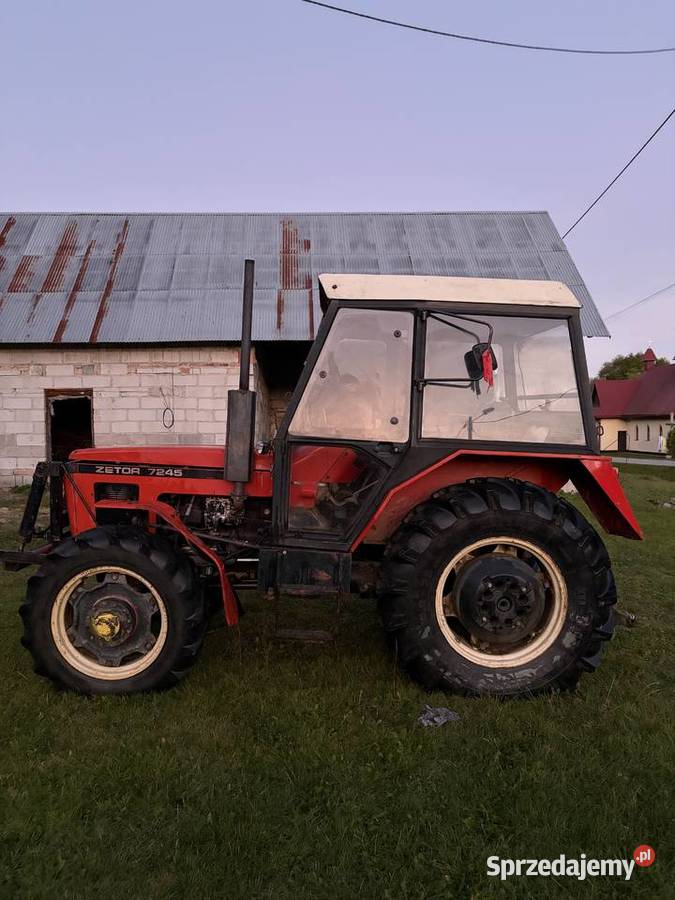 Zetor 7245 z tuzem Komańcza