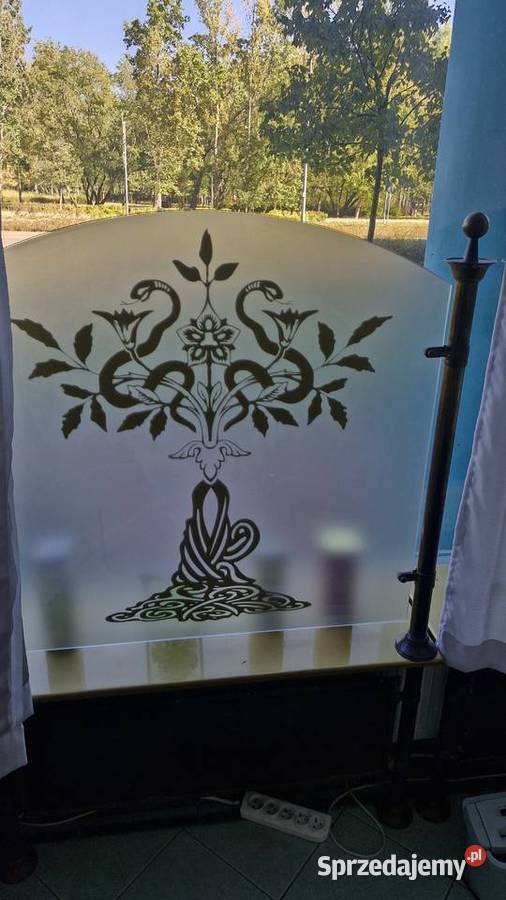 ozdobne giszety płotki barierki apteka mosiężne sprzedam