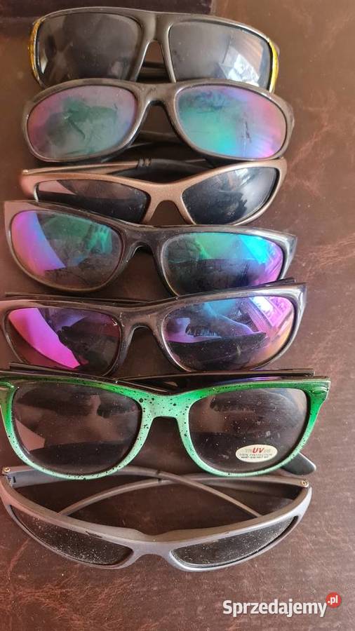 Vintage Okulary przeciw słoneczne 80 lata XX Katowice