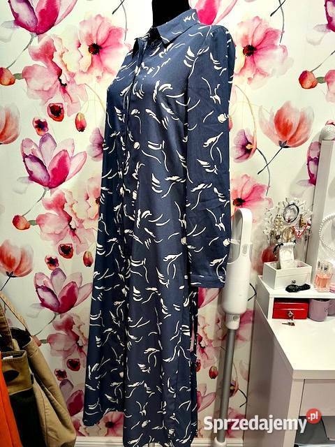 Aware By Vero Moda sukienka długa modny wzór hit Choszczno