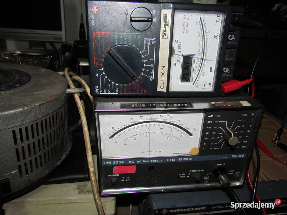 Miliwoltomierz Philips PM 2554 Pozostałe Świętochłowice