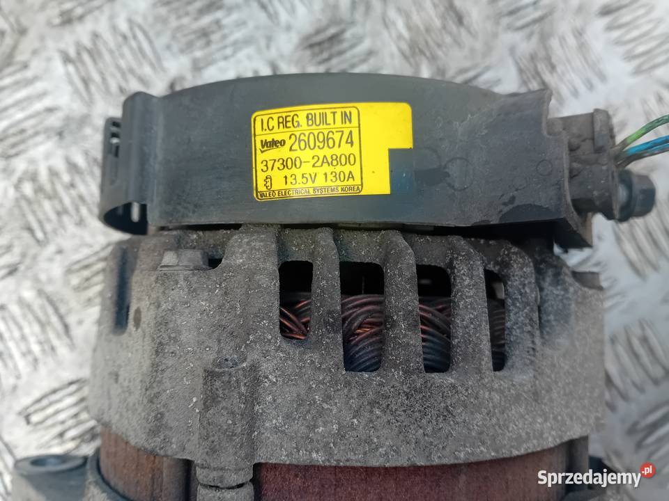Alternator 373002a800 17 CRDI Hyundai Kia Motoryzacja