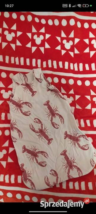 Nowy śpiworek bambusowy Kidspace 06 msc Pościel i kocyki Warszawa