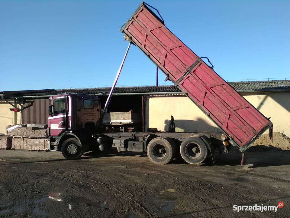 Scania 124g 400 wywrotka 3 osie 26 ton mazowieckie Ciechanów