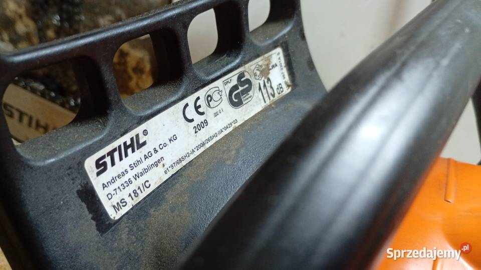 Stihl MS 181 mazowieckie Udrzynek
