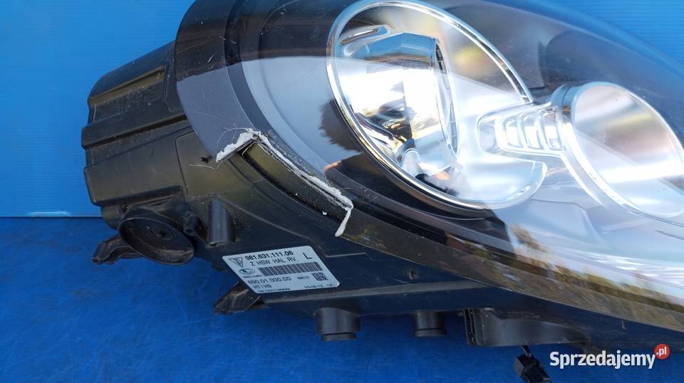 LAMPA LEWY PRZÓD EUROPA XENON PORSCHE CAYMAN Lampy przednie