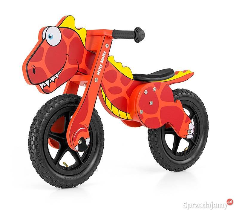 ROWEREK BIEGOWY DREWNIANY DINO