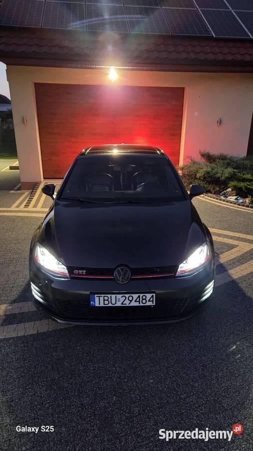 VW Golf VII GTI 2016 biled skóry szyberdach Dsg gniazdo SD