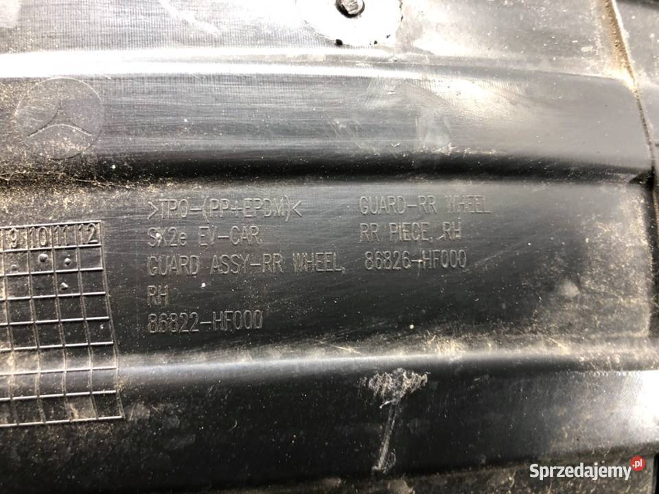 NADKOLE PRAWY TYŁ HYUNDAI KONA SX2 86826HF000 osobowe