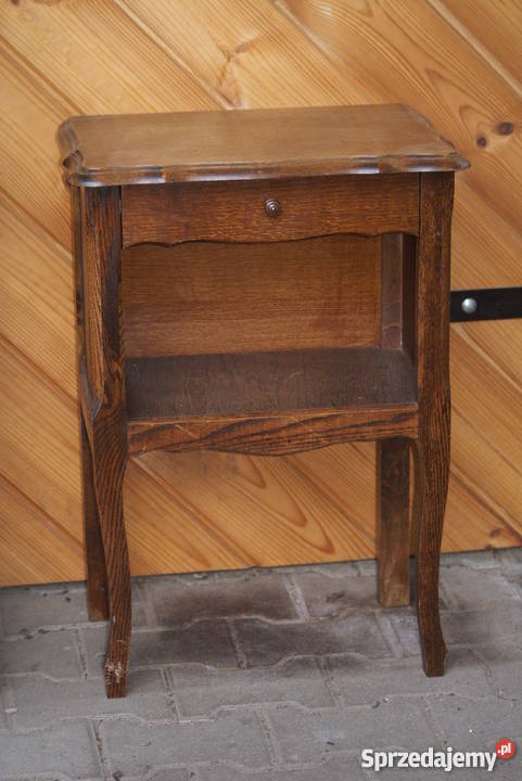 Drewniana komódka szafka stolik nocny styl Szafy, regały, półki Warszawa