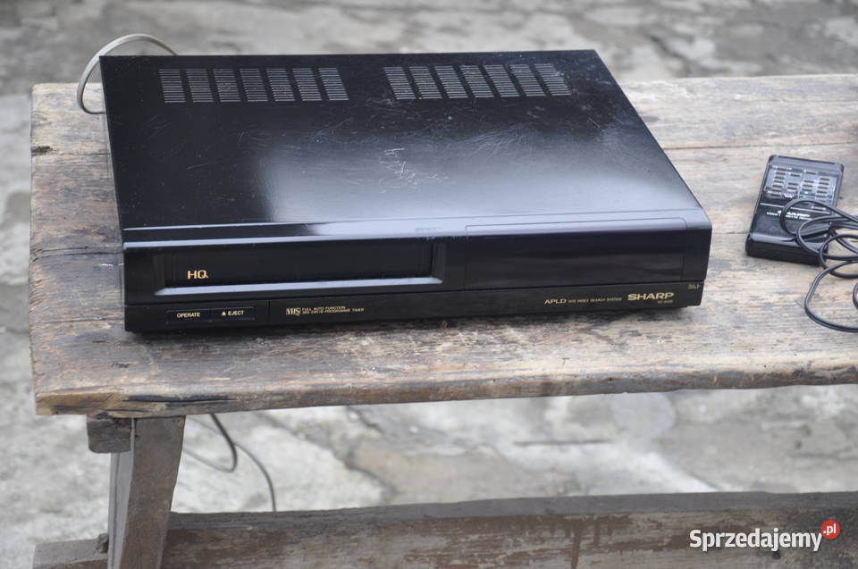 SHARP VCA105 Video Magnetowid Uszkodzony Pilot Rzeszów sprzedam
