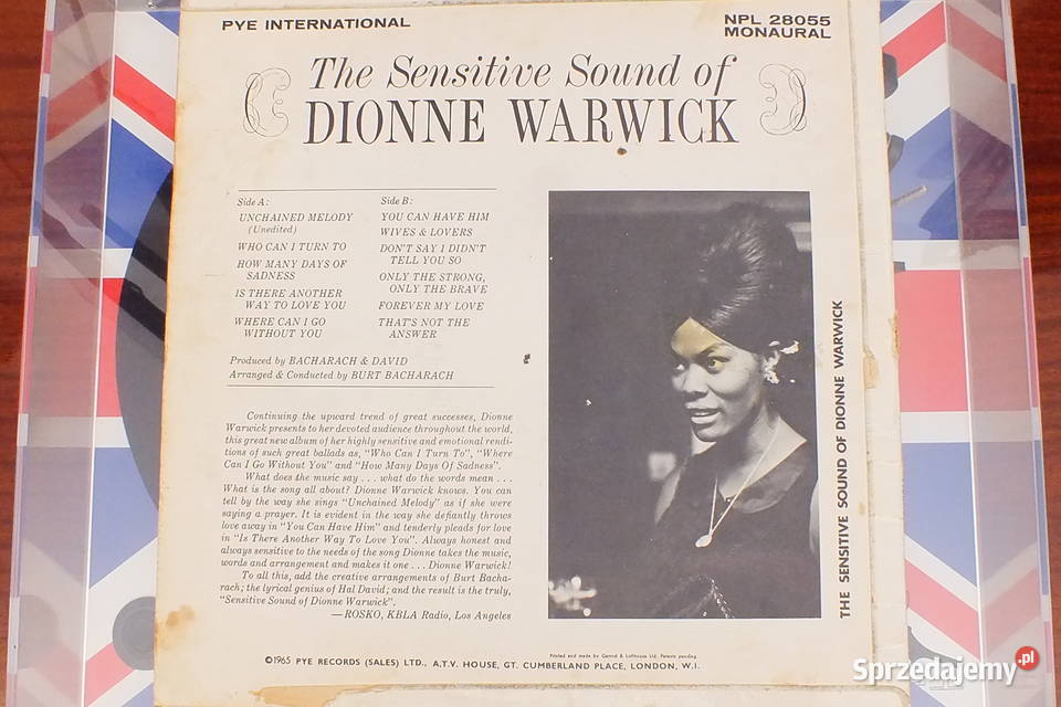 Winyl The Sensitive Sound of Dione Warwick Płyty i kasety Lubin