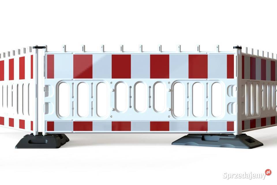 Zapora drogowa PCV typ U20 200 dwa pasy Szczecin