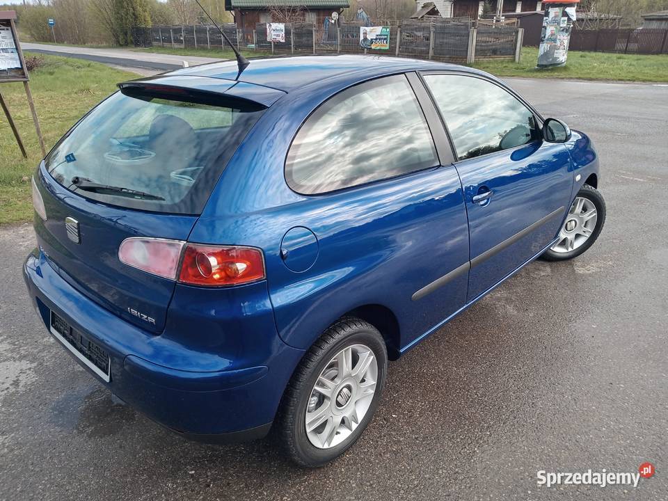 Seat Ibiza 2004r 14 16V 101 mazowieckie Pionki