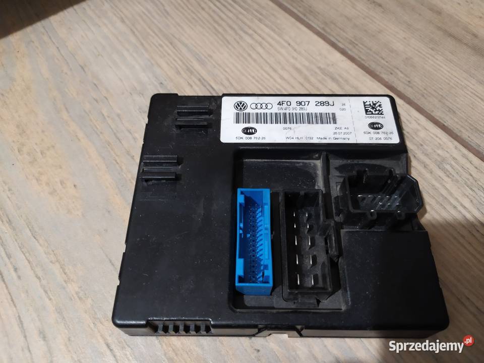 Sterownikmoduł komfortu Audi A6 C6 4F0907289J śląskie Radlin