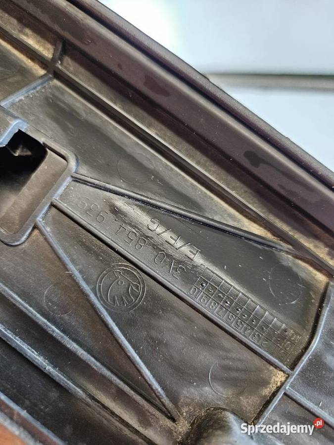 SKODA SUPERB III 3 LISTWA DRZWI LEWY PRZÓD LEWA Listwy i nakładki Międzychód sprzedam