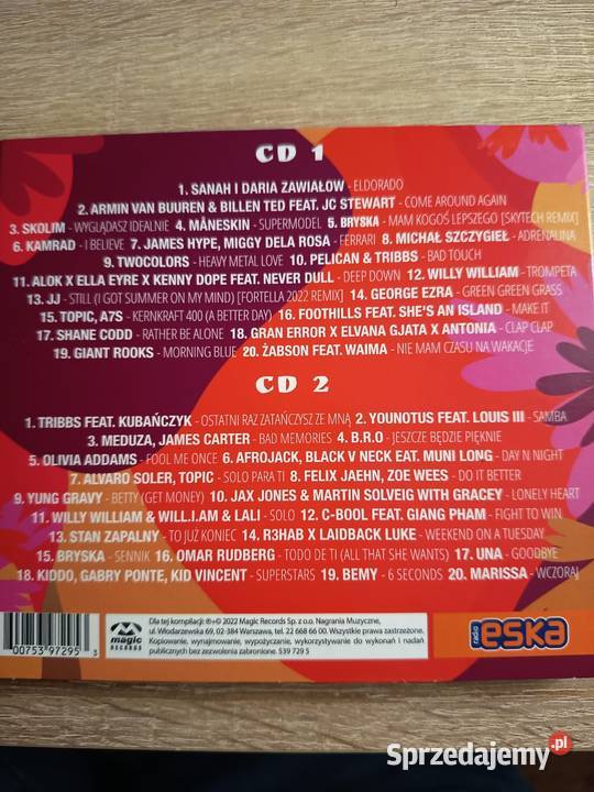 Hity na czasie CD Lubartów sprzedam