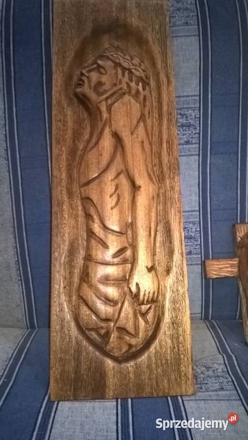Rzeźba Chrystusa Rękodzieło Lipno