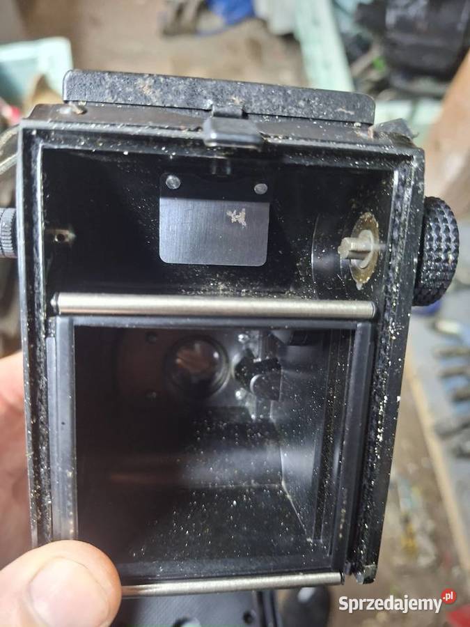 Stary zabytkowy aparat fotograficzny Lubitel Koszalin
