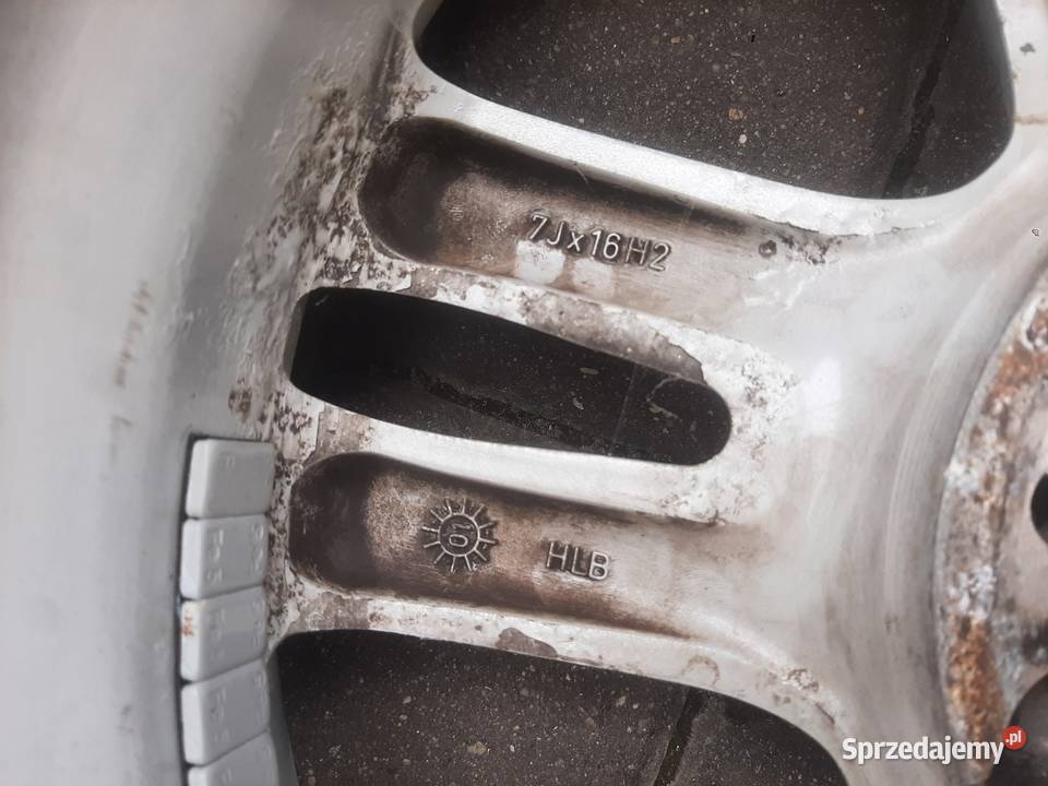 Oryginalne Alufelgi Mercedes 16 5x112 ET37 z Ujezna sprzedam