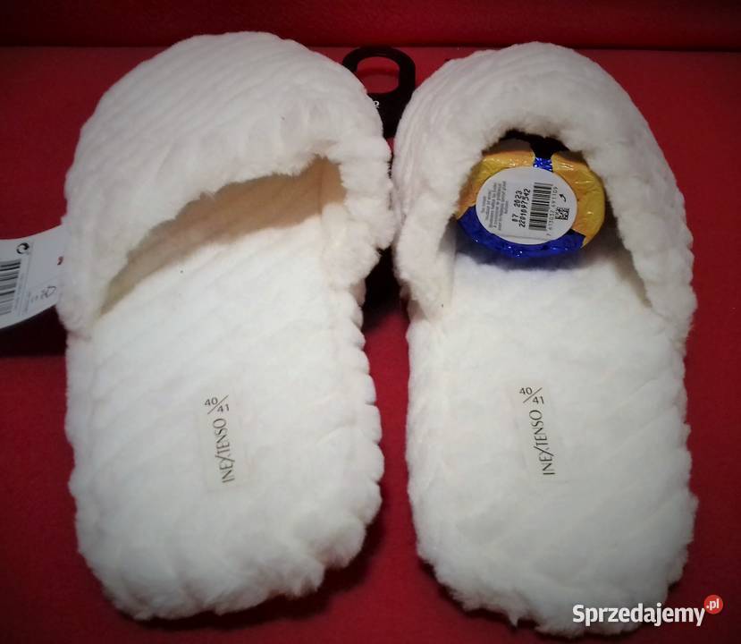 Kapcie beżowe miękkie 41 inna Warszawa